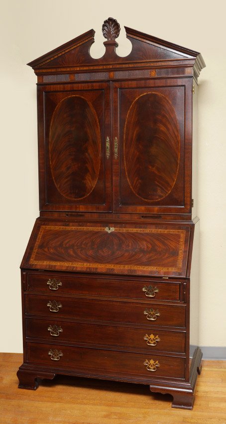 DREXEL HERITAGE SECRETARY BOOKCASE (1 of 4)