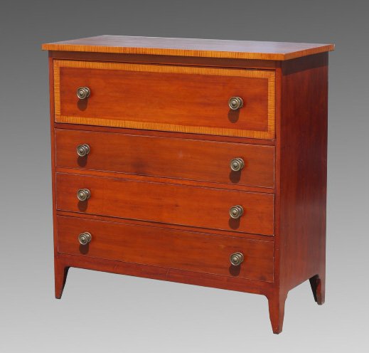 FEDERAL STYLE CHEST OF DRAWERS (1 of 4)