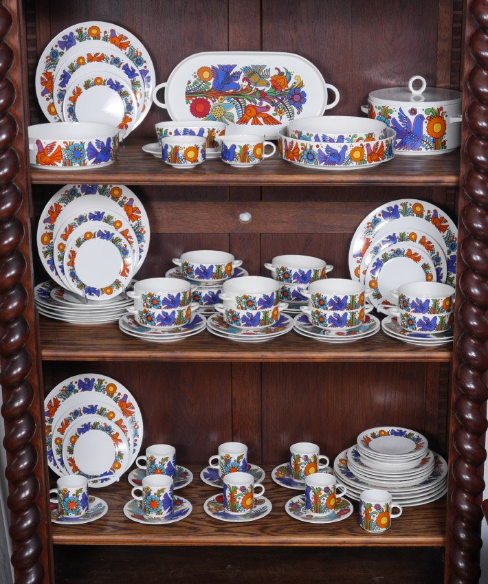 77 PIECE VILLEROY & BOCH "ACAPULCO" CHINA (1 of 6)
