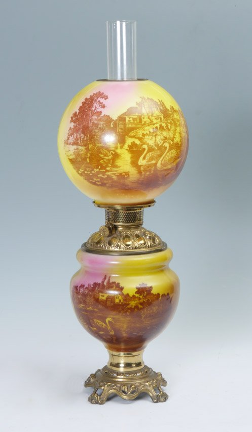 GONE WITH THE WIND PARLOR LAMP (1 of 6)