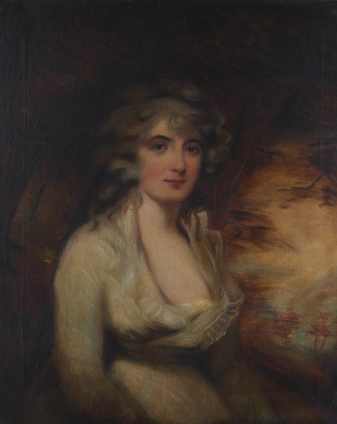 VERY FINE 19TH CENTURY PORTRAIT OF A YOUNG BEAUTY (1 of 3)