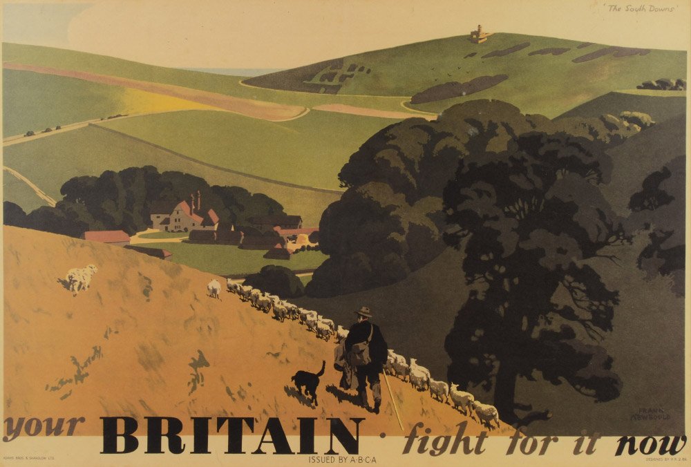 WAR POSTER ''YOUR BRITAIN FIGHT FOR IT NOW'' (1 of 2)