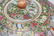PAIR CHINESE ROSE MEDALLION COVERED JARS - 9