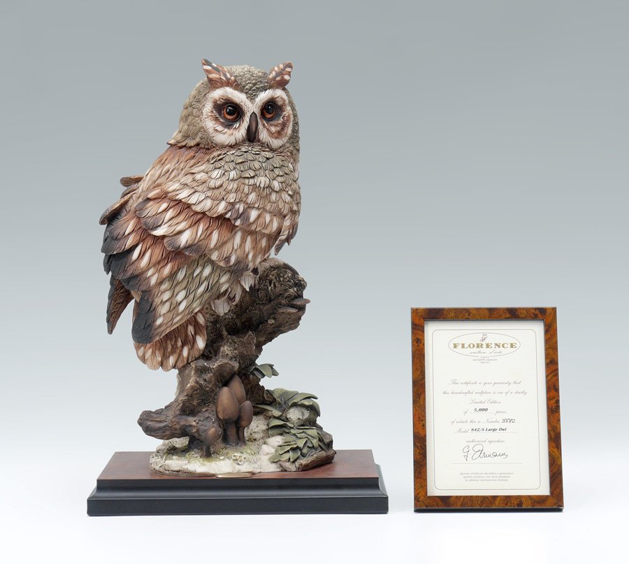 ARMANI FLORENCE SCULTURE d'ARTE OWL 1391/S LE 3770/5000 (1 of 4)