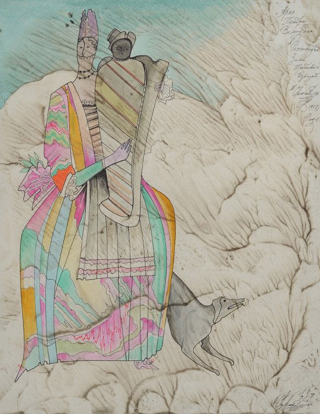 MIKHAIL CHEMIAKIN ORIGINAL ARTWORK (1 of 5)