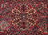 SEMI-ANTIQUE PERSIAN SAROUK HK WOOL RUG 3'5" x 5' - 2