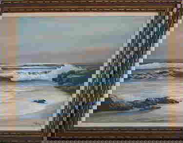 William Hoffman Seascape Painting Oct 23 05 Burchard Galleries Inc In Fl William Hoffman Seascape Painting Oct 23 05 Burchard Galleries Inc In Fl