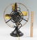 GENERAL ELECTRIC TWO STAR BRASS TABLE FAN - 2