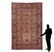 SEMI-ANTIQUE PERSIAN HK WOOL RUG 8'2" x 12'