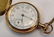 255: AMERICAN WALTHAM WATCH CO 14K POCKET WATCH LADYS