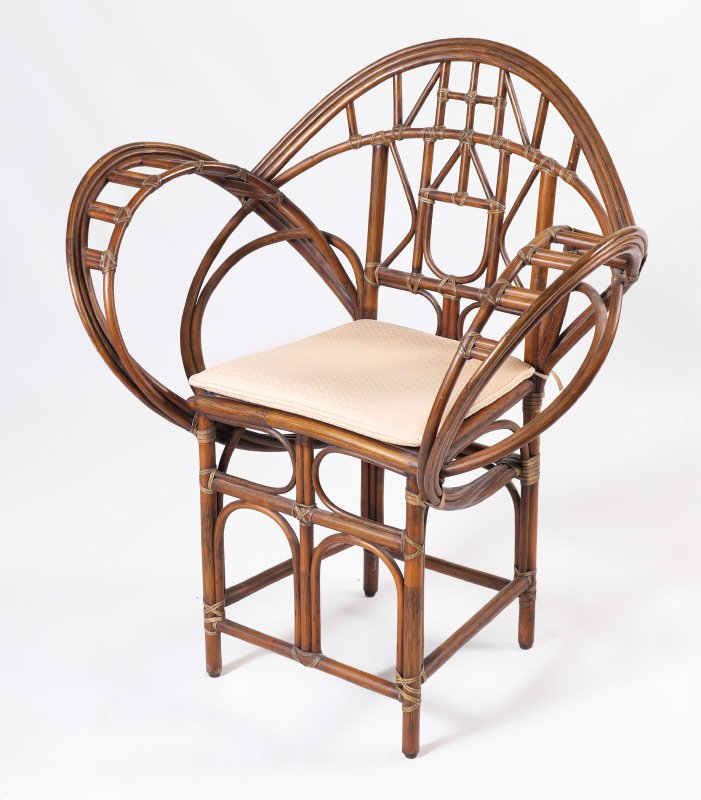 MCGUIRE RATTAN BUTTERFLY CHAIR May 22, 2016 Burchard Galleries Inc