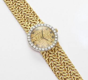 Bueche Girod Diamond Bezel Ladies Watch 18k Gold May 22 2016 Burchard Galleries Inc In Fl
