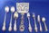 1457: ESTATE STERLING GORHAM TOWLE SMITH WHITING 29 PC