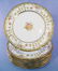 1231: 10 WEDGWOOD FINE CHINA PLATES