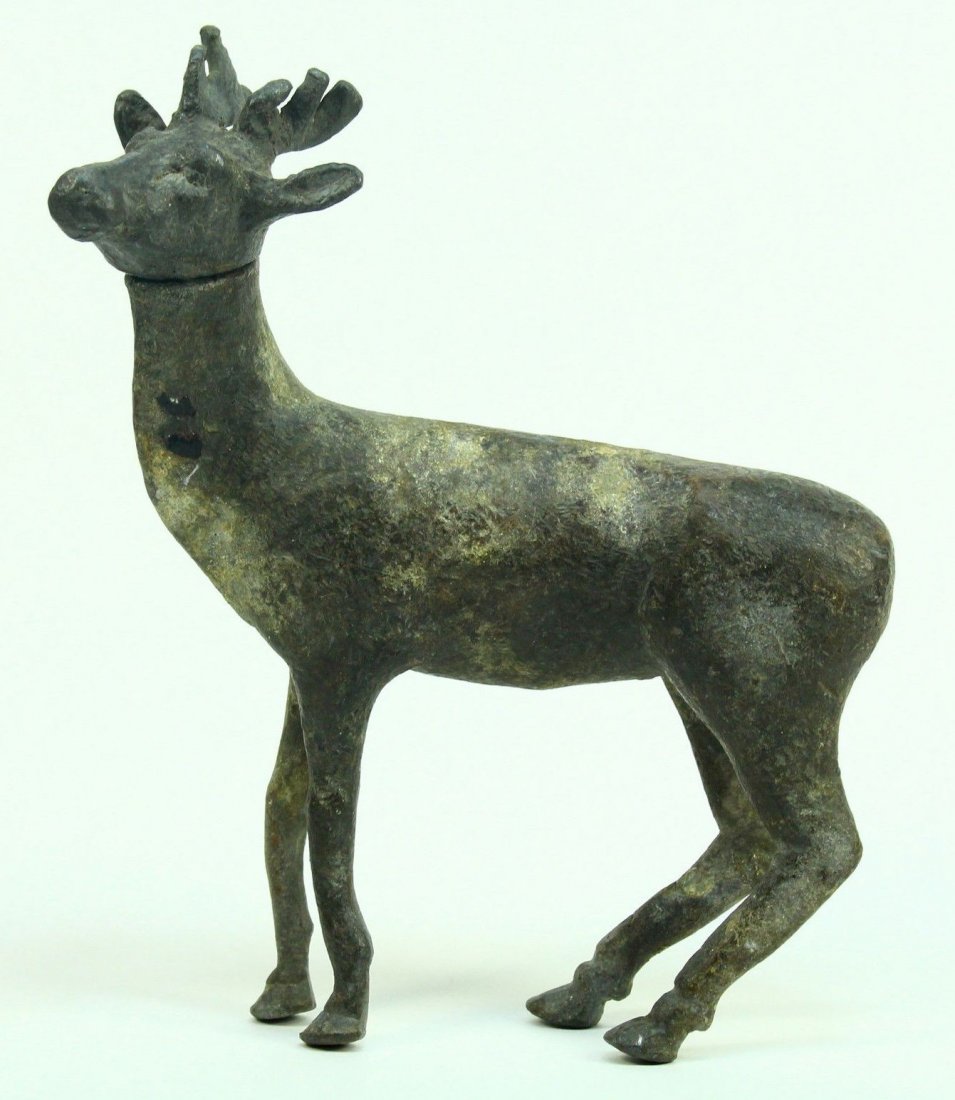 Late ROMAN (IV-VI Cent. AD) Lead Figure of a Deer Elk (1 of 12)
