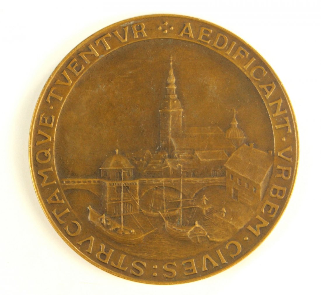 1929 Finland Turku 700-Year Anniversary Bronze Medal (1 of 7)