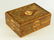 Ea.1900's ART DECO Inlaid Veneer Marquetry Box w. Ship - 2