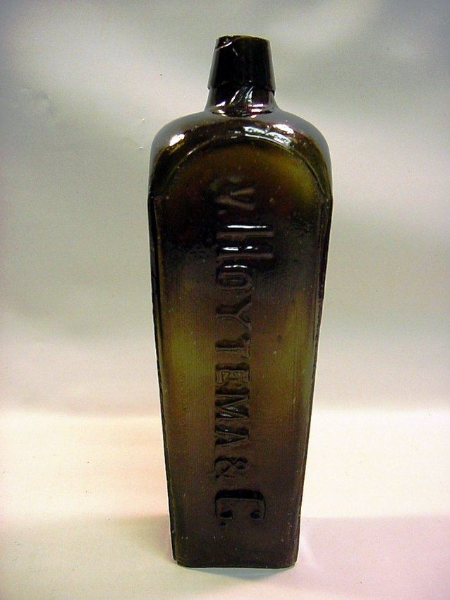 Van HOYTEMA & Cie Dutch Case Gin Bottle Jul 07, 2013 Antiques and