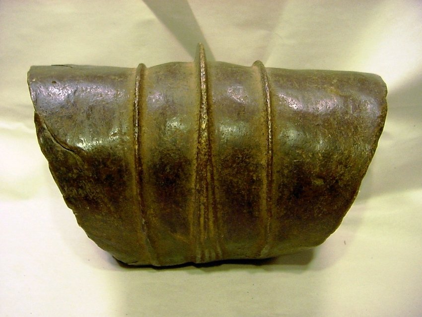 Antique EKONDA Congo Africa Tribe Anklet Currency: A bronze or copper alloy anklet, used as a form of currency. From the Ekonda people in today's Democratic Republic of Congo. Dates back to the 1800's. Measurements: Approx. 8" x 5"