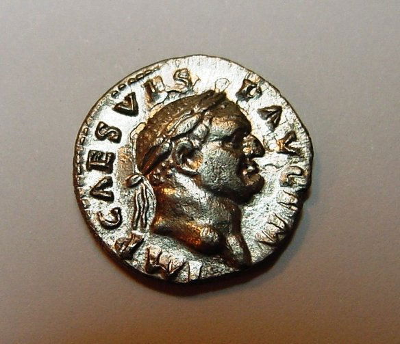 70-72 AD Vespasian (69-79 AD) AR Silver Denarius (1 of 2)