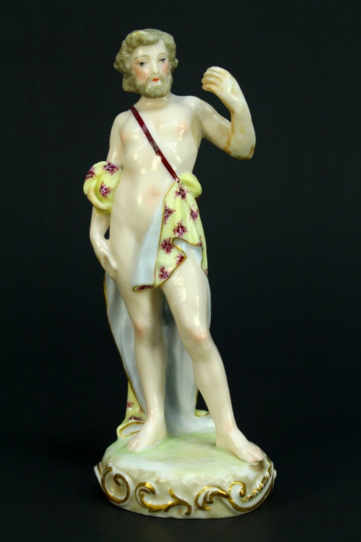 1700's Meissen Fine Porcelain Hand Painted Figurine (1 of 10)