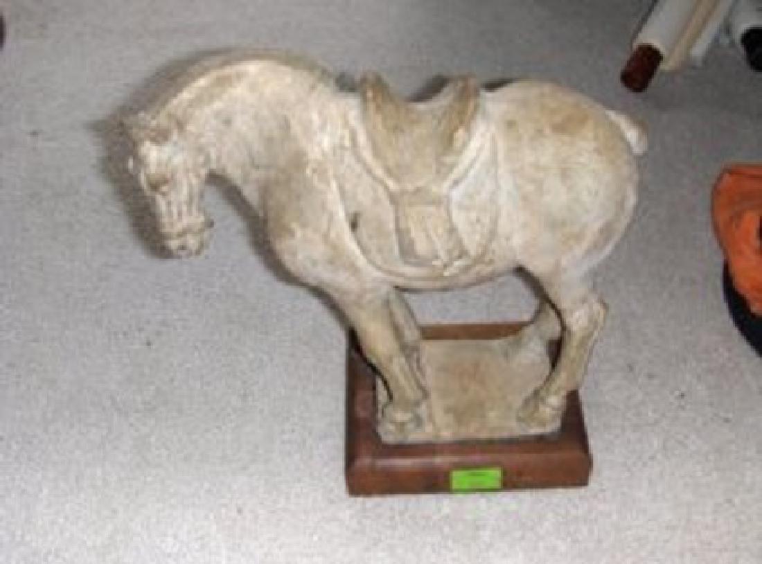 Chinese tang dynasty horse, ex. sothebys item. (1 of 1)