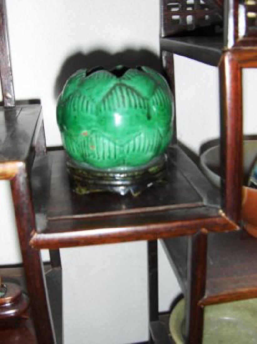 ming dynasty or early green bowl: green bowl, and possible ming/yuan or early dynasty.
