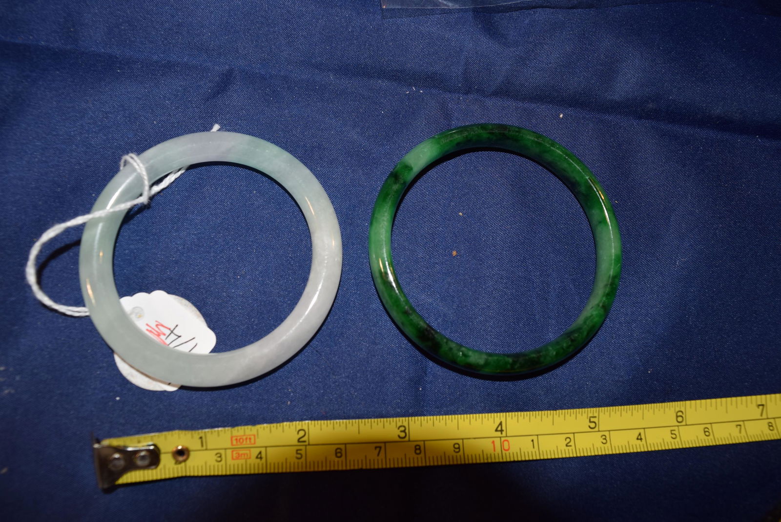 two jade bangles. (1 of 1)