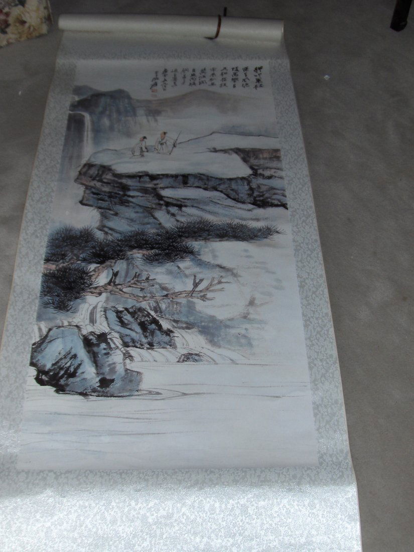 Chinese old scroll (1 of 5)