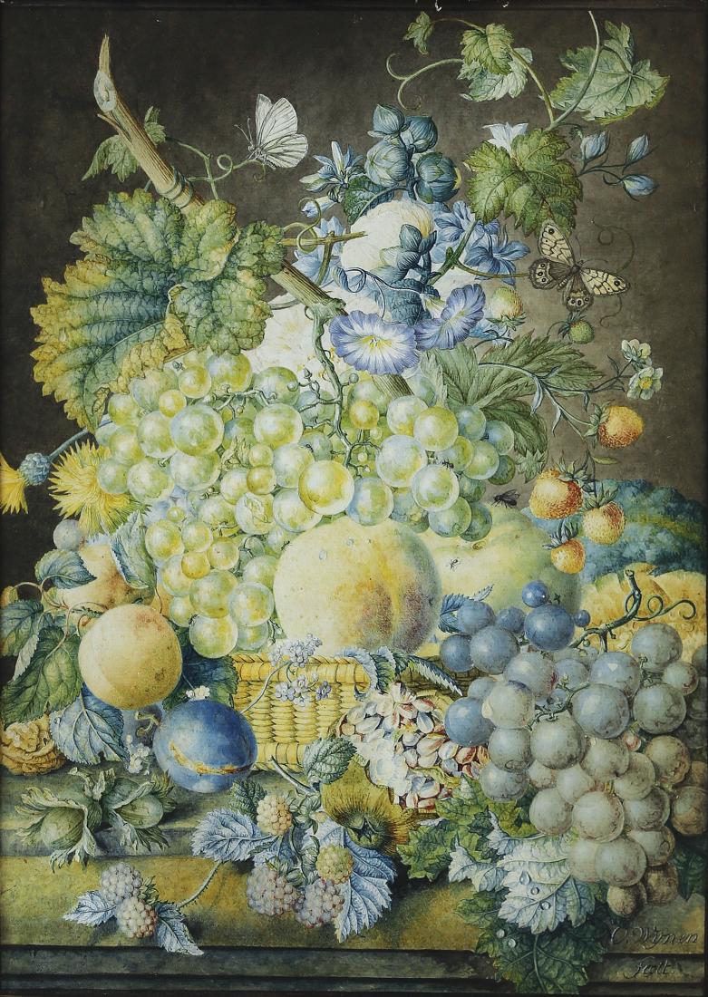 Oswald Wijnen Still Life Watercolor (1 of 2)