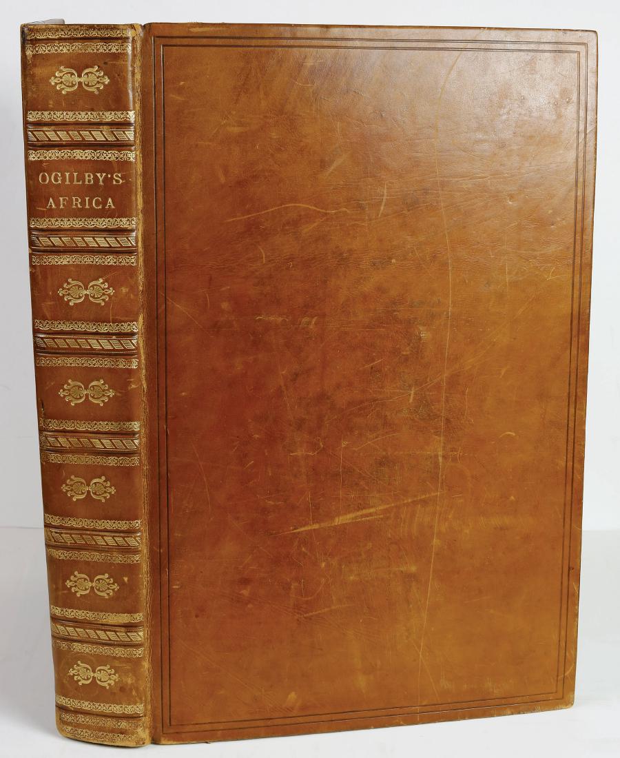 Ogilby First Edition Africa: Africa: being an Accurate Description of the Regions of Aegypt, Barbary, Lybia, and Billedulgerid. John Ogilby (1600-1676). London: Thomas Johnson for the Author, 1670. Guidance: Heritage, 2013, $6,87