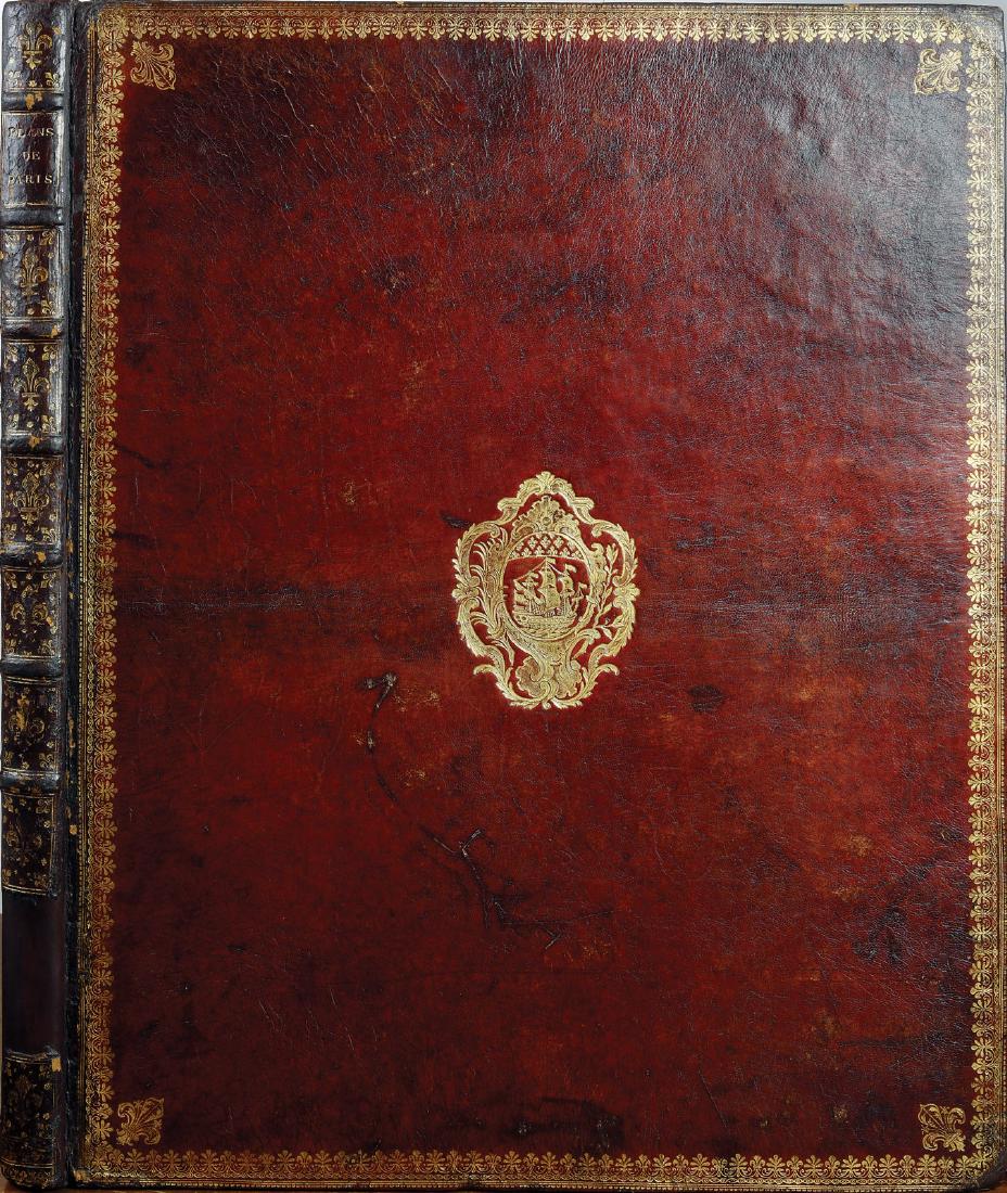 Turgots Magnificent Plan of Paris, 1739: Plan de Paris, commence l'annee 1734. Acheve de Graveur en 1739. Michel-Etienne Turgot, Marquis de Sousmons (1690-1751). [Paris: 1739 or 1740]. Guidance: Sotheby's, 2016, $16,250. Folio (22 x 17 4/8 i