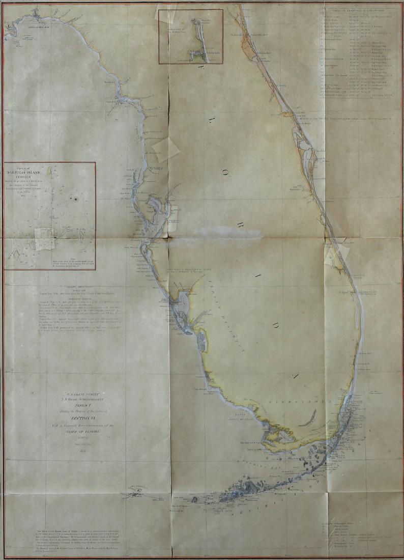 Florida Lithograph Map (1 of 2)