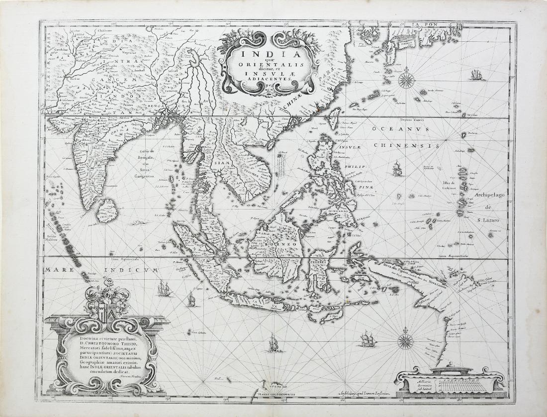 Hondius Map of India (1 of 1)