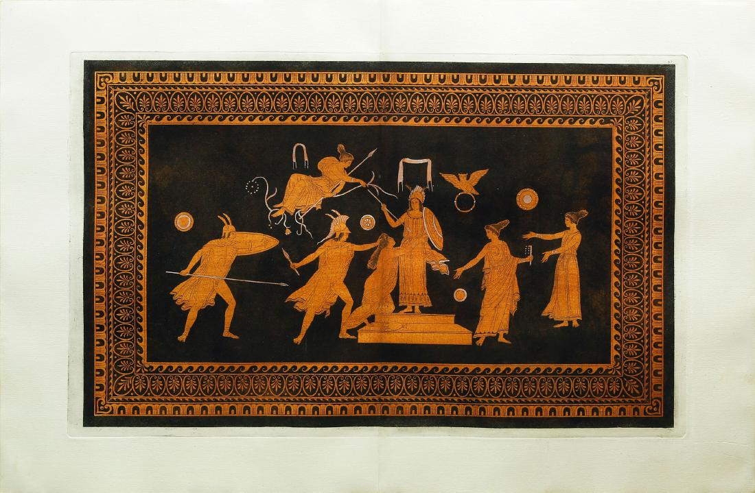 William Hamilton Antiquities Engraving (1 of 2)