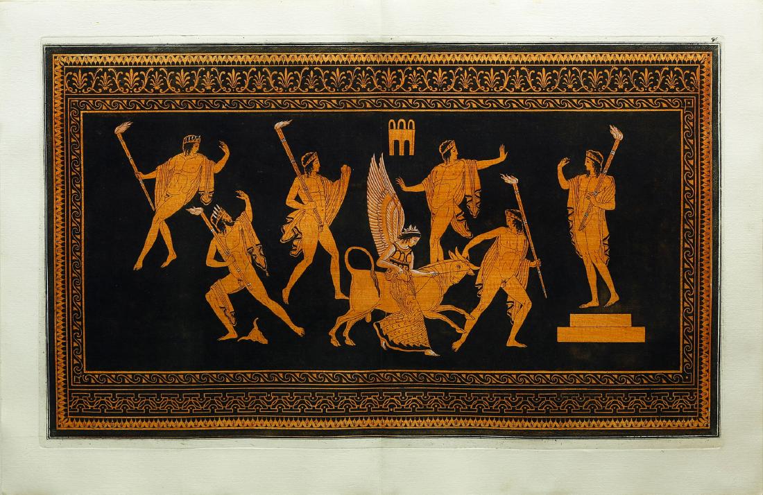 William Hamilton Antiquities Engraving (1 of 2)