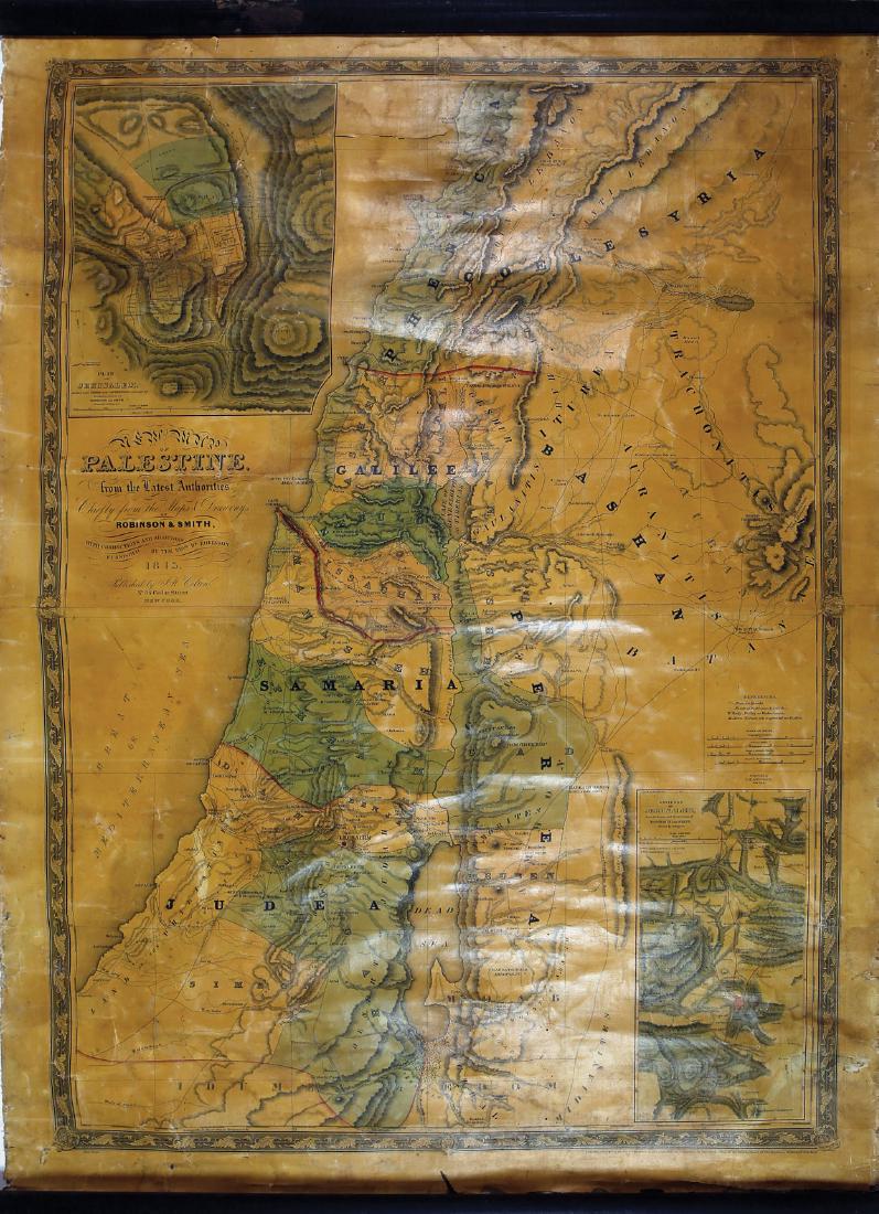Robinson Map of Palestine (1 of 1)