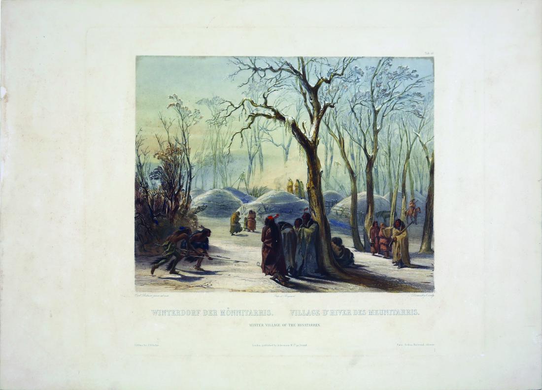 Karl Bodmer Tableaux Scene (1 of 1)