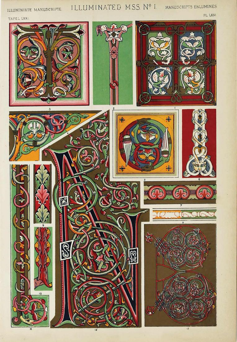 Grammar of Ornament, Illuminated Manuscripts (1 of 1)