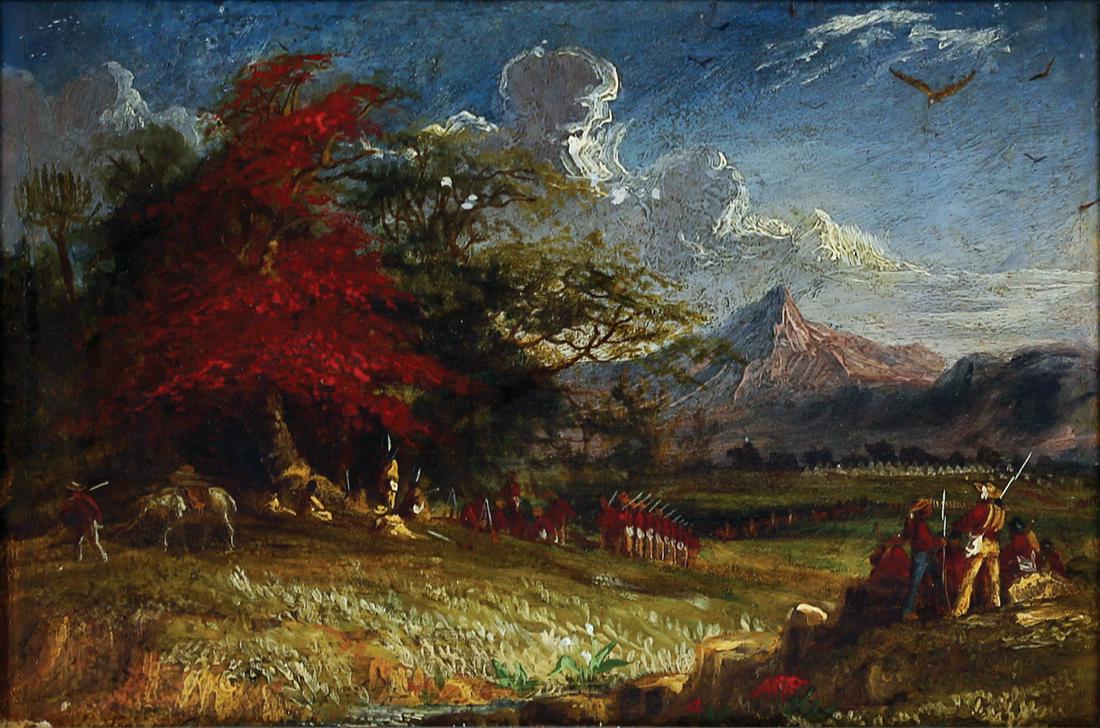 Baines Military Oil of South Africa (1 of 2)