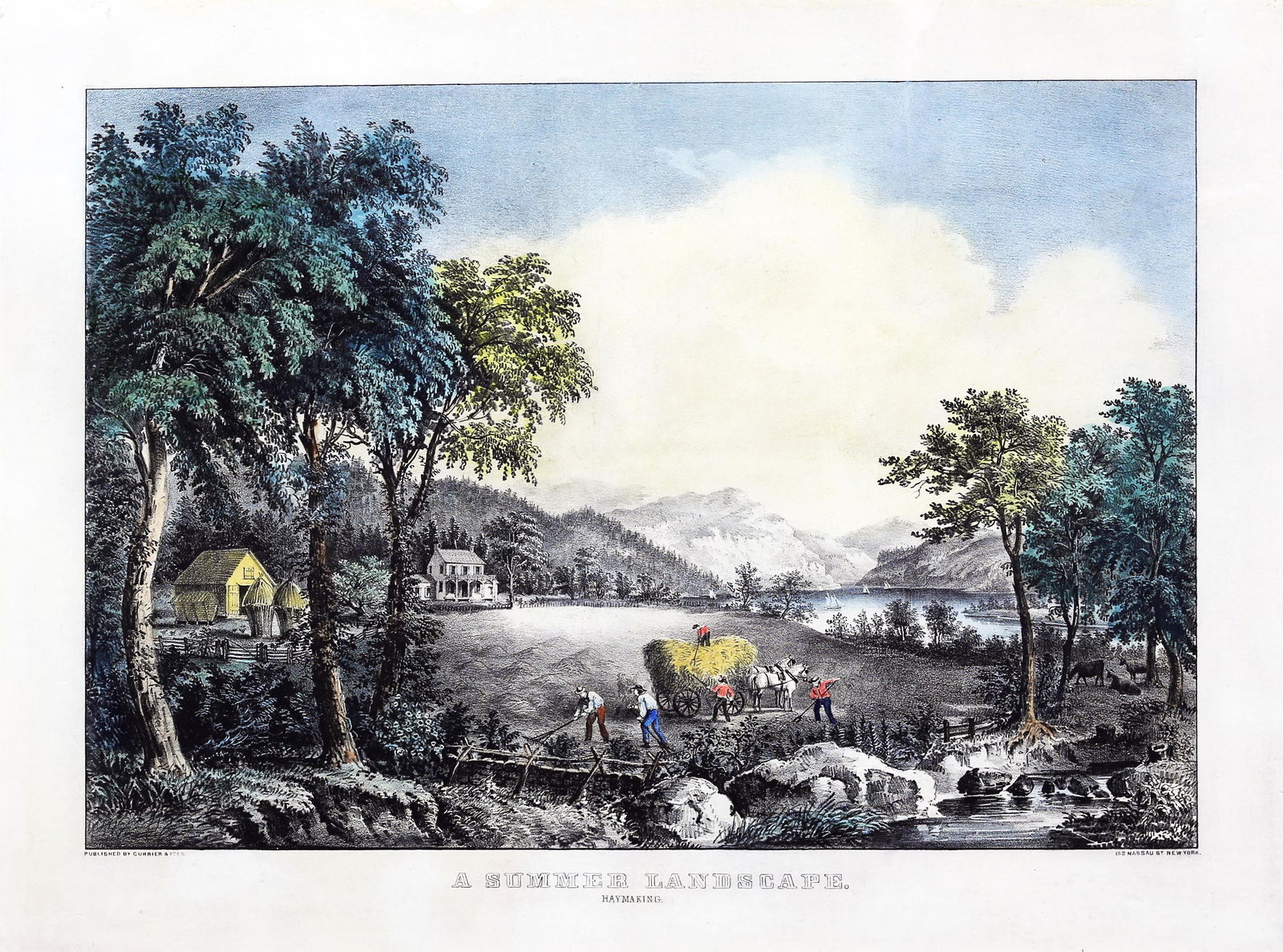 Currier & Ives, A Summer Landscape (1 of 1)