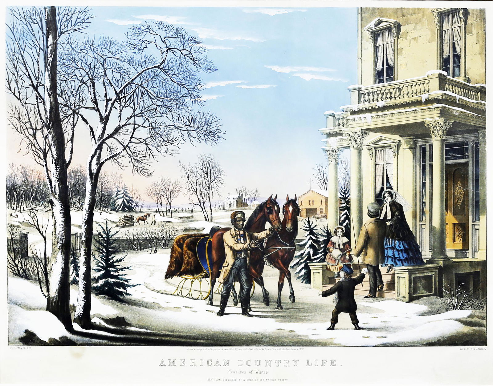 Currier & Ives, American Country Life (1 of 2)