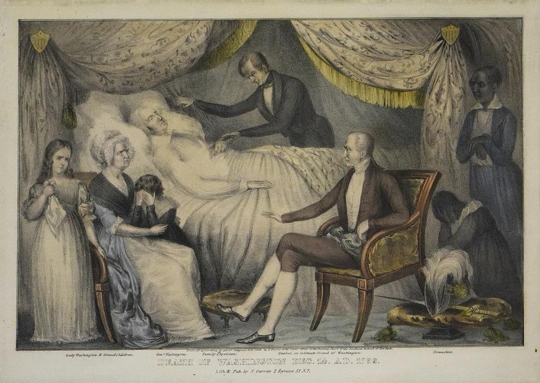 Currier, Death of Washington (1 of 1)
