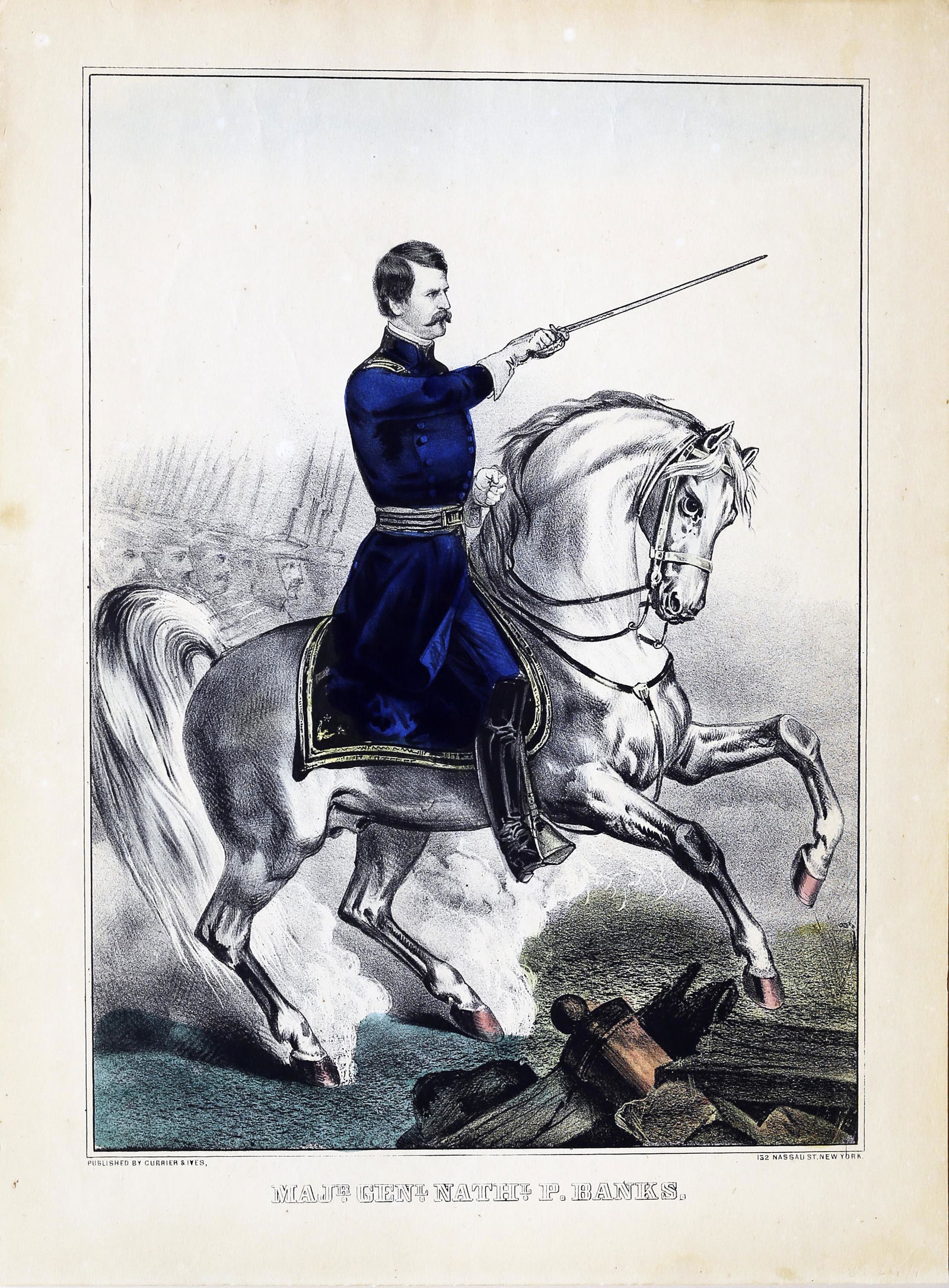 Currier & Ives, Majr. Genl. Nathl. P. Banks (1 of 1)