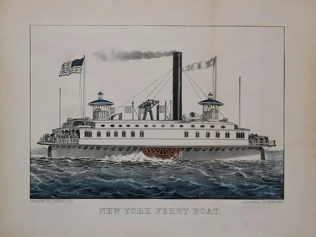 Currier & Ives, New York Ferry Boat (1 of 1)