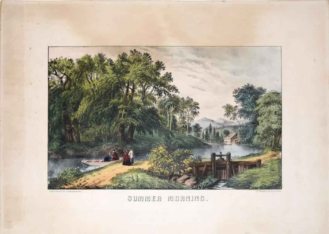 Currier & Ives, Summer Morning (1 of 1)