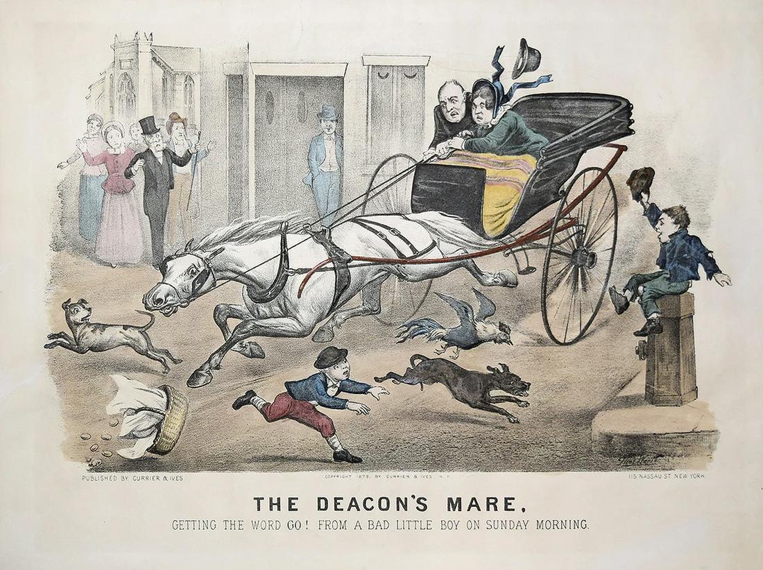 Currier & Ives, The Deacon (1 of 1)
