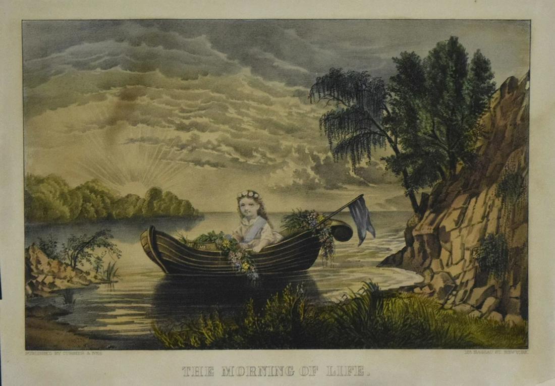 Currier & Ives, The Morning of Life. (1 of 1)