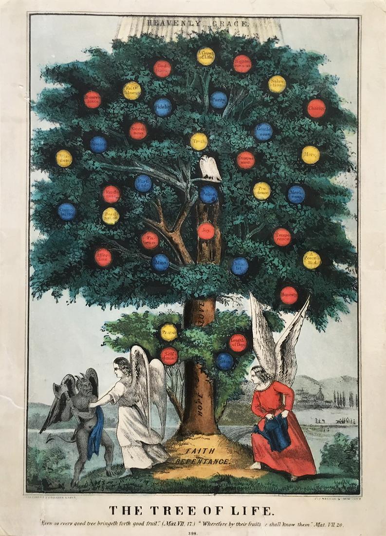 Currier & Ives, The Tree of Life. (1 of 1)