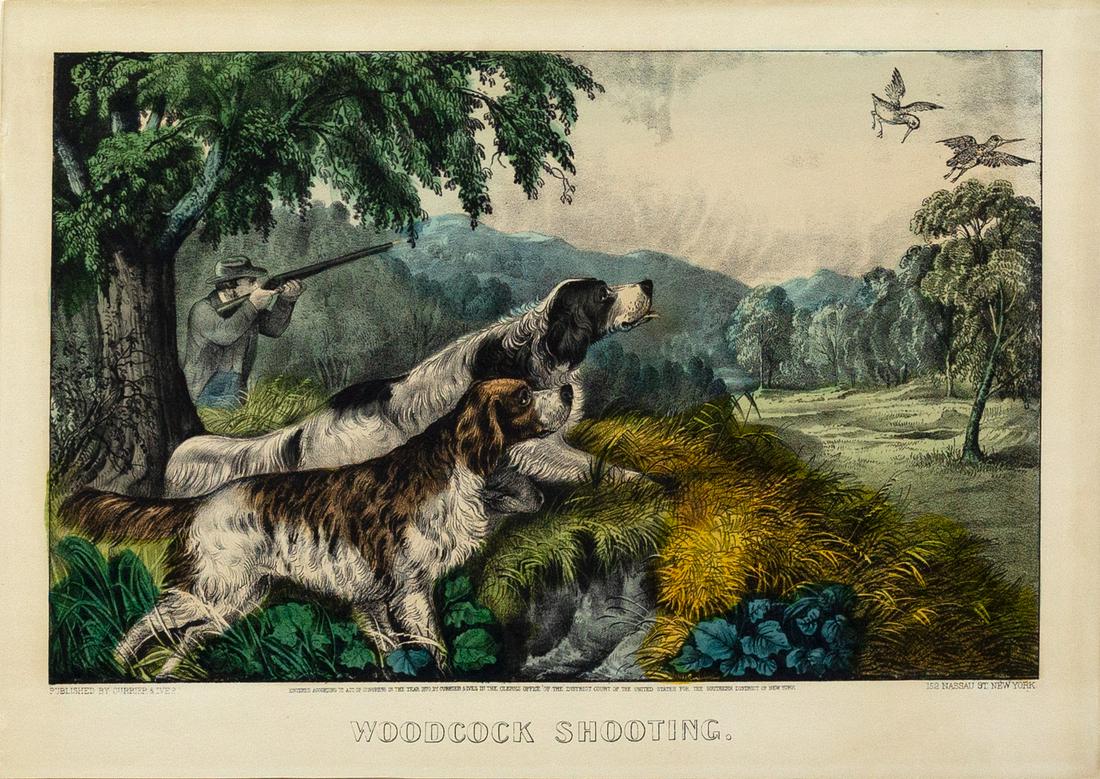 Currier & Ives - Woodcock Shooting (1 of 1)